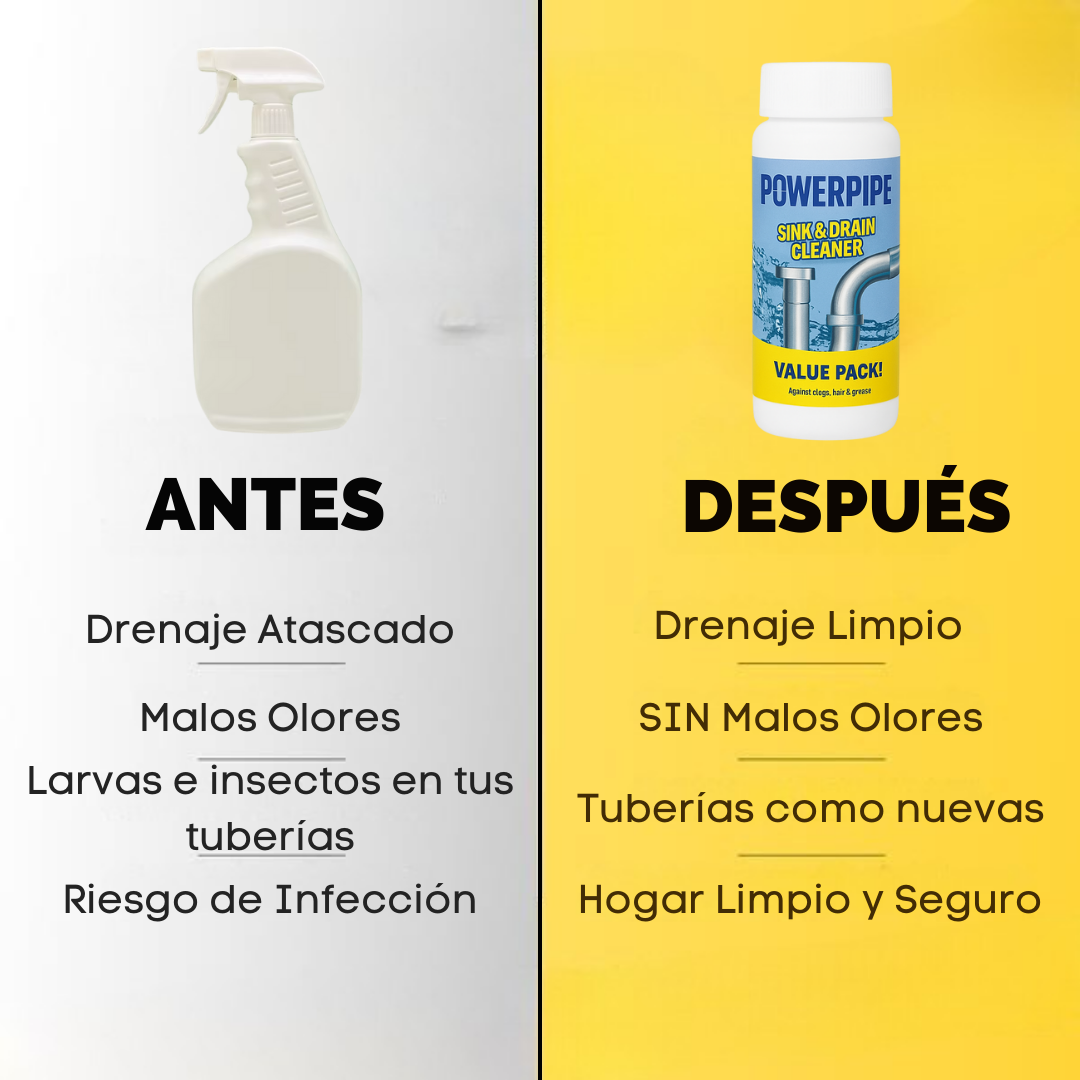 PowerPipe Tratamiento Sanitario Profesional