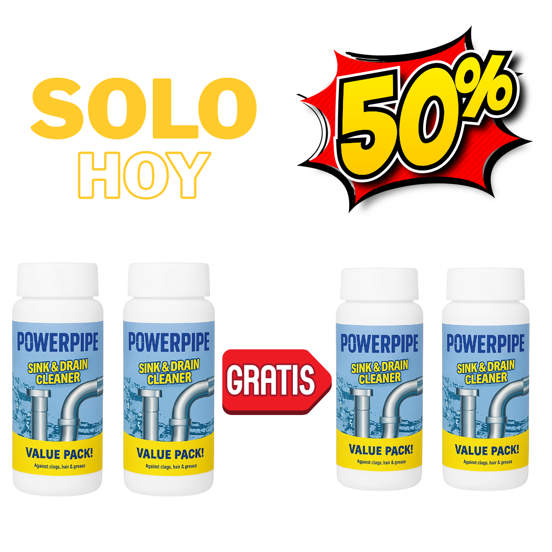 PowerPipe Desatascador en Polvo